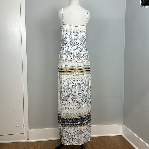 Skies are Blue Printed Slip Dress Sz S - Picture 12 of 13